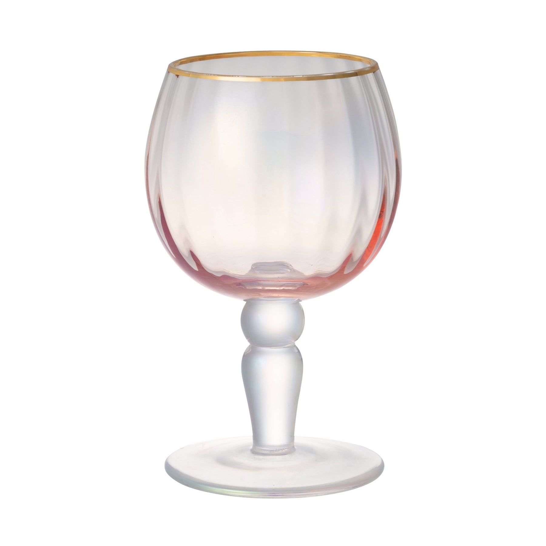 Opal Molded Goblet