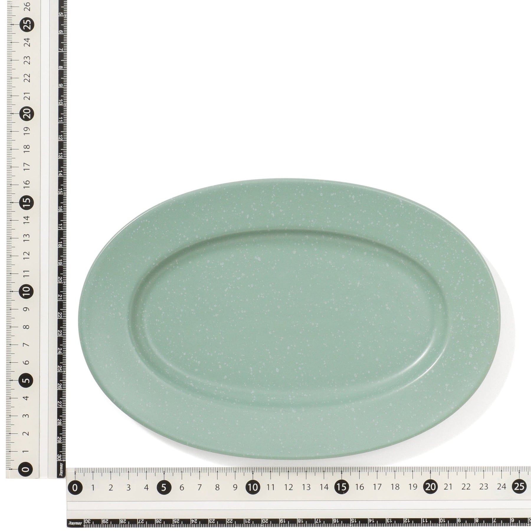 Splatter Oval Plate