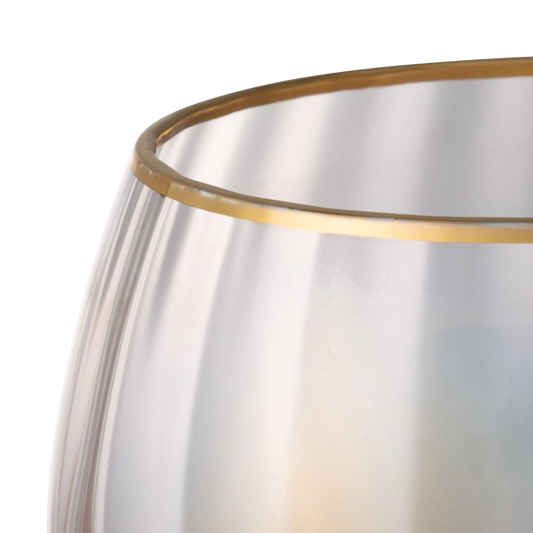 Opal Molded Goblet